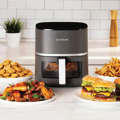 Nutricook Air Fryer Essentials Digital Vision 5.2 L Gray/Silver