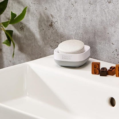Joseph Joseph Slim™ Compact Light Gray Soap Dish