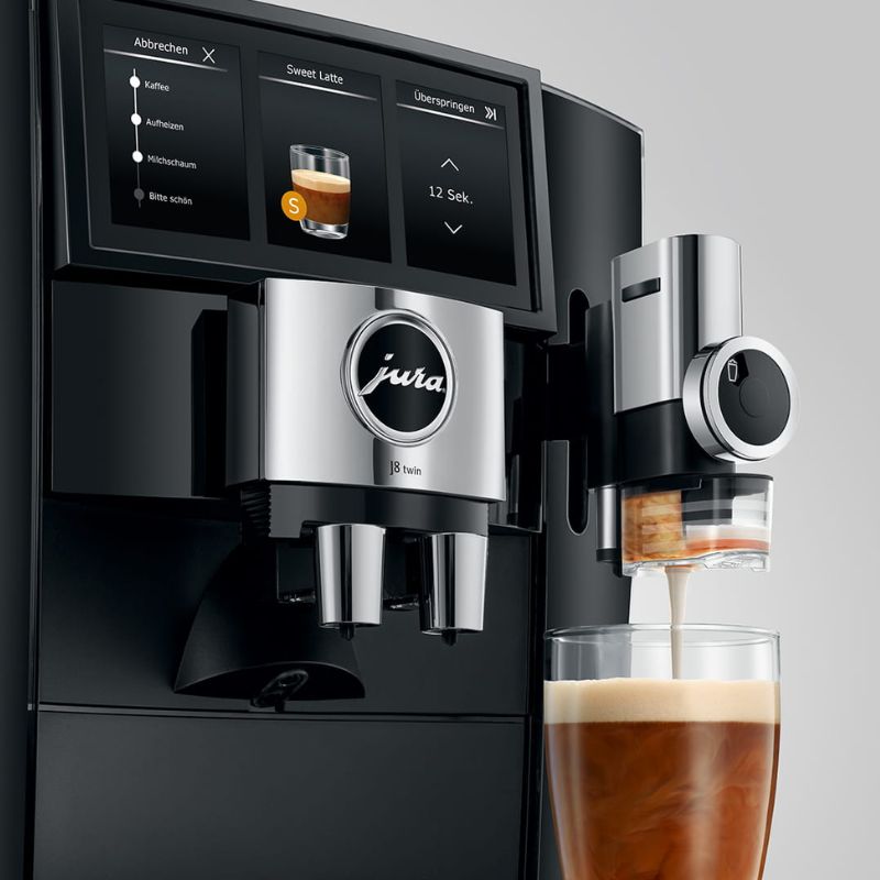 Jura J8 Twin Diamond Black - Coffee Machine