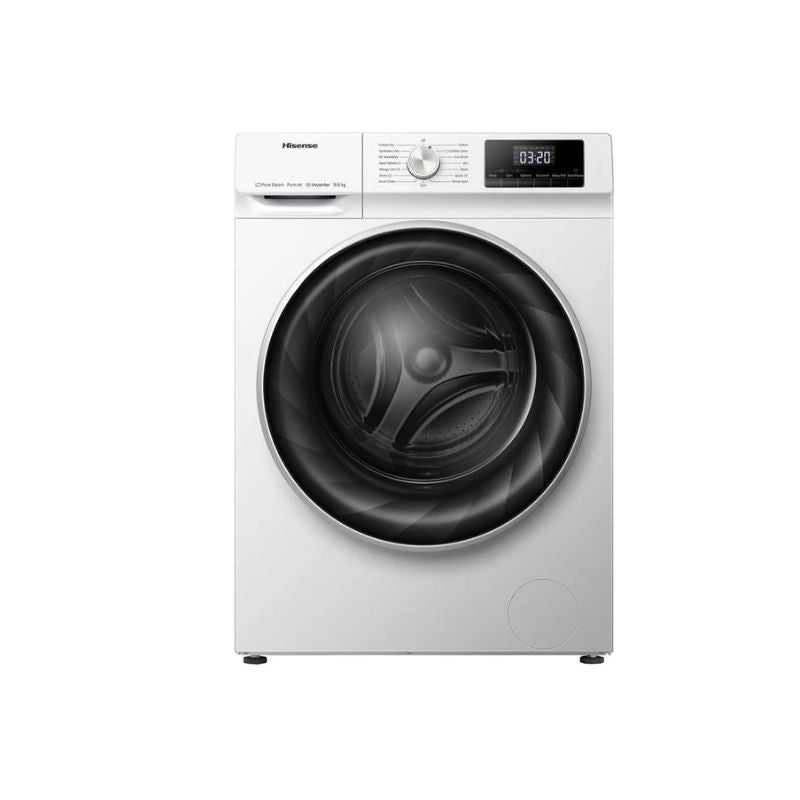 Hisense, WDQA9014EVJMW Front Load Washer/Dryer 9 KG White