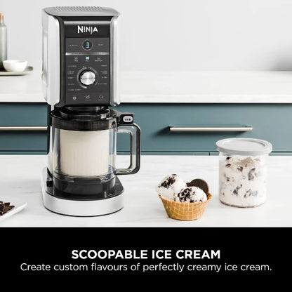 Ninja CREAMi Deluxe 10-in-1 Ice Cream and Frozen Drink Maker