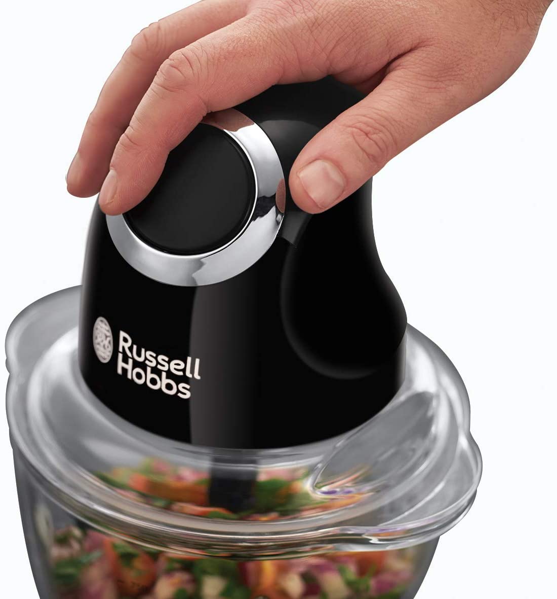 Russell Hobbs Desire Mini Chopper,  Matte Black