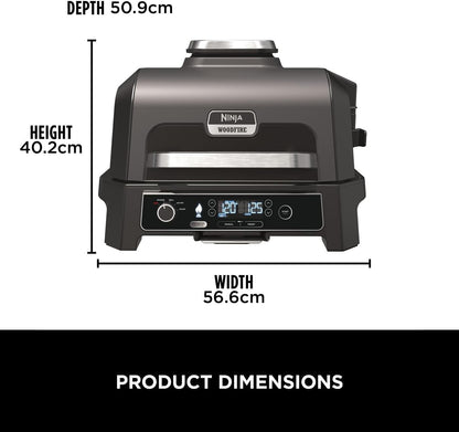 Ninja Woodfire Pro XL Electric BBQ Grill & Smoker