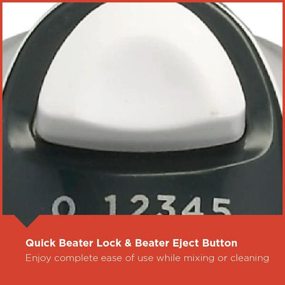 Black & Decker 300w 5 Speed Multifunction Bowl And Stand Mixer, White