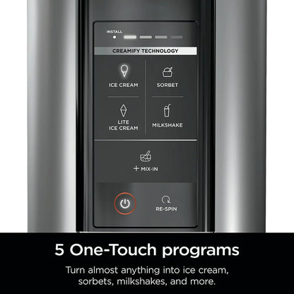 Ninja Ice Cream Maker with (2) Pint Containers & Lids