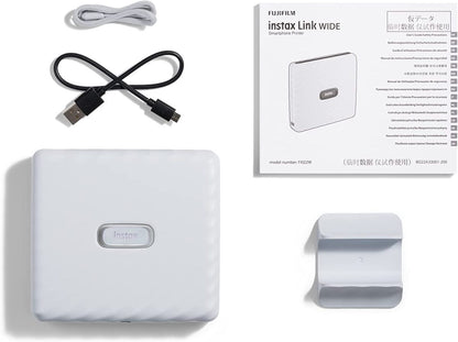 Fujifilm Instax Link Wide Printer - White