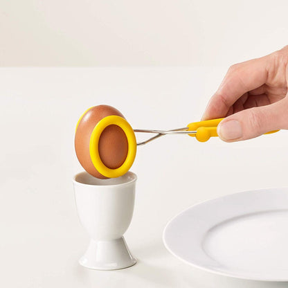 Joseph Joseph O Egg Boiling Tongs, 2-piece, White/Yellow