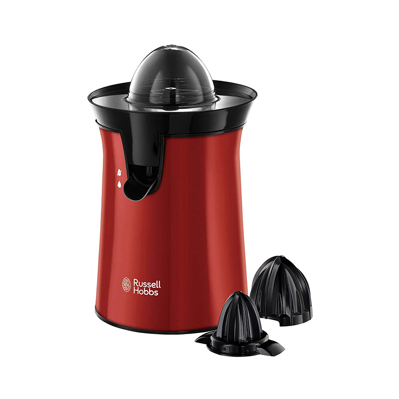Russell Hobbs Desire Citrus Press - Juicer - Electric, 2 accessories, 60 W, Red