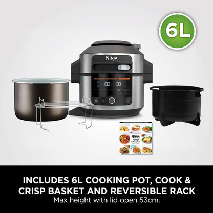 Ninja 11-in-1 SmartLid Multi-Cooker 1460W 6 Litres