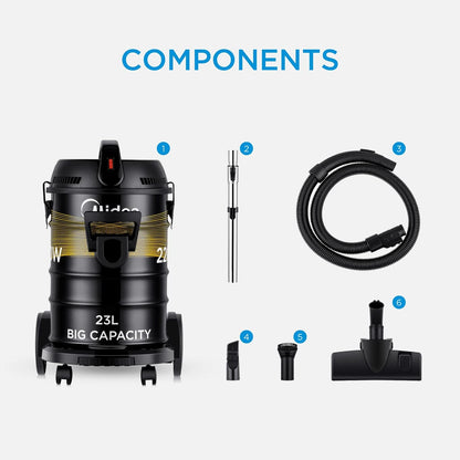 Midea Drum Vacuum Cleaner 2200 Watts