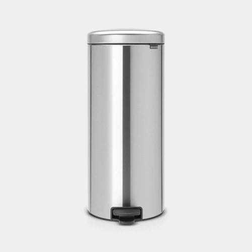 Brabantia Pedal Bin newIcon 30L Plastic Inner Bucket Brilliant Steel