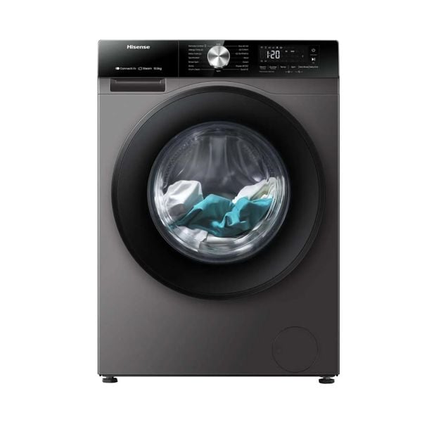 Hisense WF3S1243BT - 10.5Kg - 1400RPM - Front Loading Washing Machine - Gray