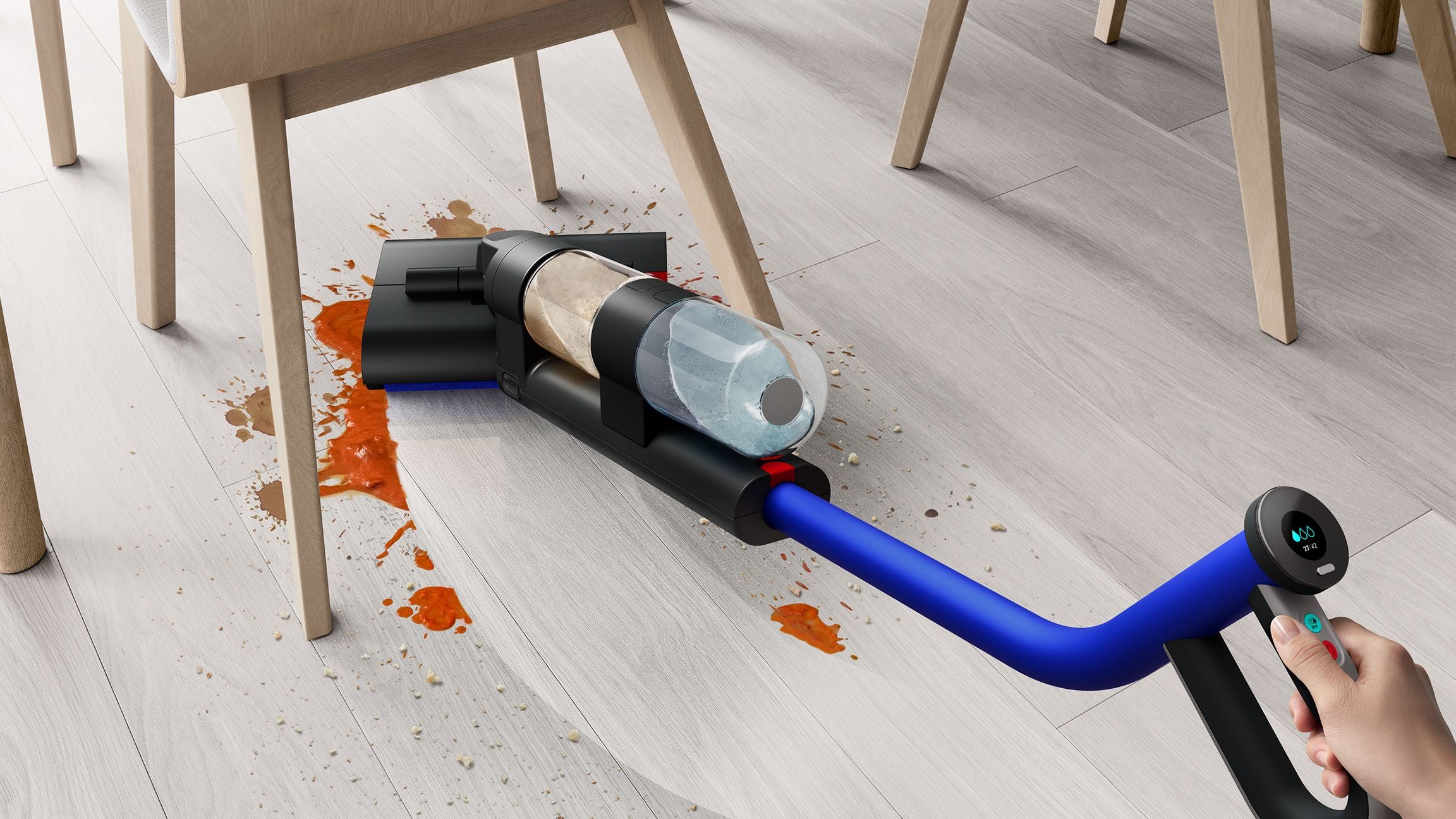 Dyson WashG1™ Cordless Wet Cleaner (Matte Black/Ultra Blue)