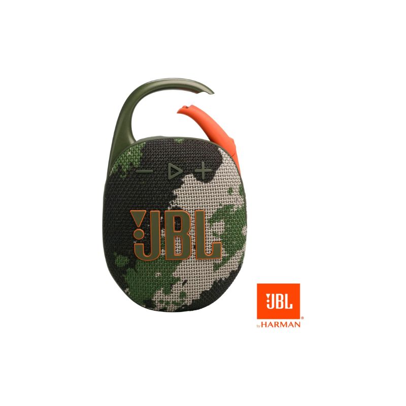 JBL Clip 5 - Ultra-Portable, Waterproof & Dustproof Bluetooth Speaker - Squad