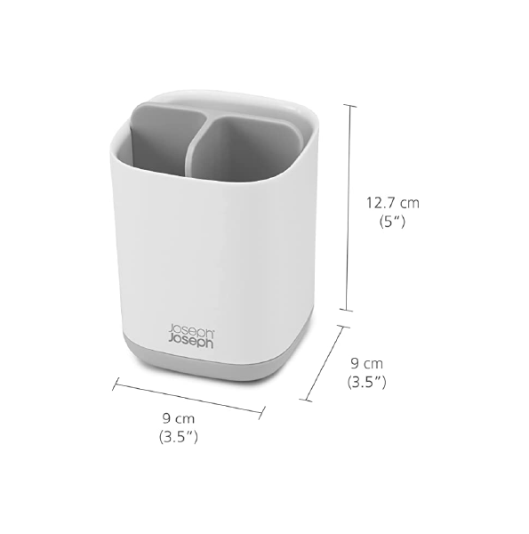 Joseph Joseph Slim toothbrush holder with 3 storage compartments