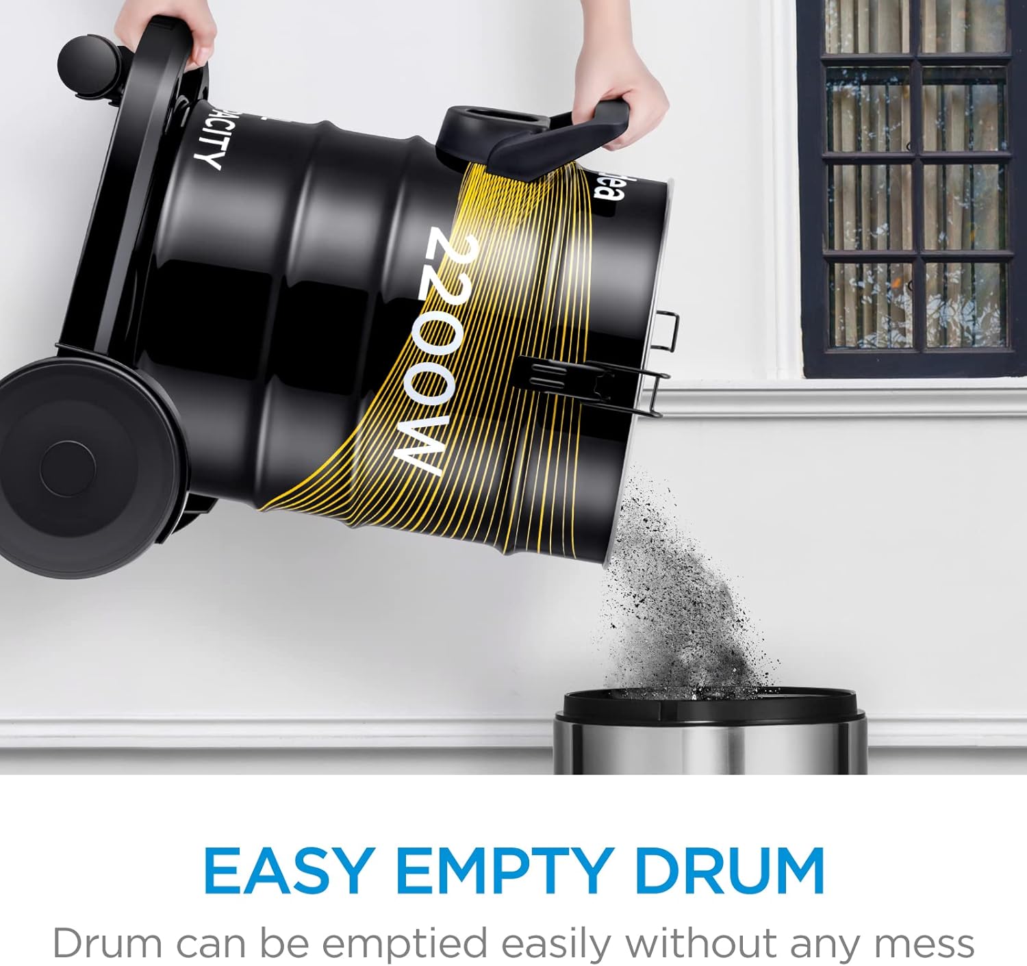 Midea Drum Vacuum Cleaner 2200 Watts