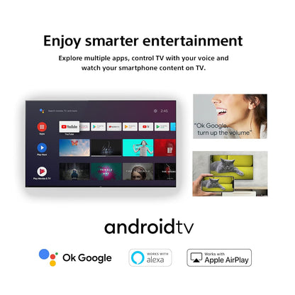 Sony Bravia 80 cm (32 inches) HD Ready Smart Android LED TV KD-32W830 (Black) (2021 Model) | with Alexa Compatibility