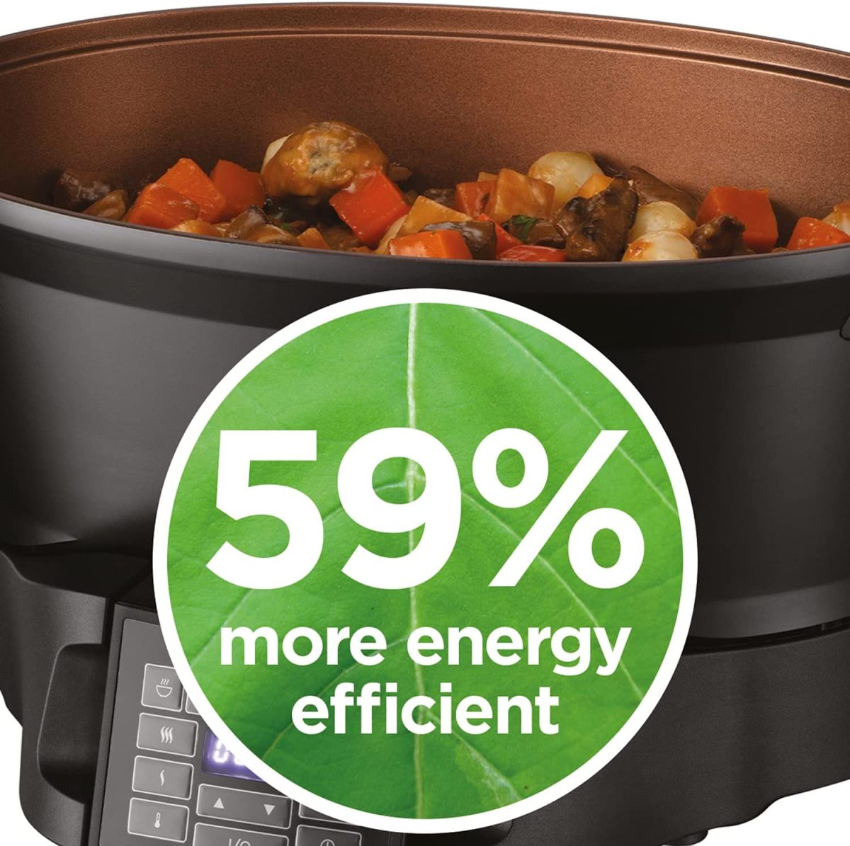 Russell Hobbs Good-to-Go Multicooker - 8 Versatile Functions including Slow Cooker, Sous Vide, Rice and Food Steamer, Black, 750 Watt