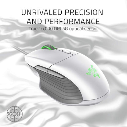 Razer Basilisk Gaming Mouse - Mercury White