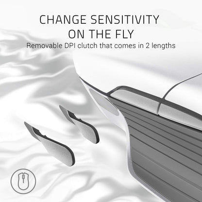 Razer Basilisk Gaming Mouse - Mercury White