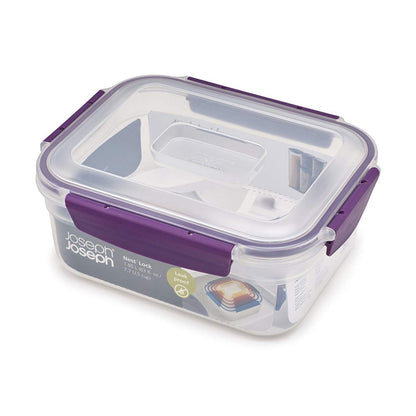 Joseph Joseph Nest Lock Storage Container 1.85L/63oz - Purple