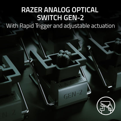 Razer Huntsman V3 Pro Tenkeyless - US - Black - Analog Optical Esports Wired Keyboard