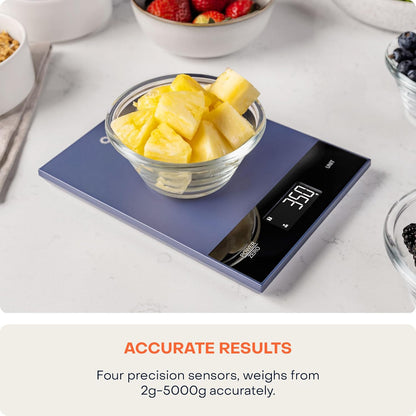 Nutricook Food Scale, 11lb Digital Kitchen Scale, Weight in Grams and Ounces (1g Precise) for Baking, Cooking, Nutrition and Meal Prep, Tare Function