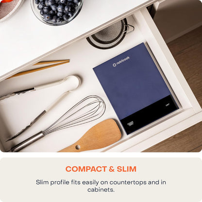 Nutricook Food Scale, 11lb Digital Kitchen Scale, Weight in Grams and Ounces (1g Precise) for Baking, Cooking, Nutrition and Meal Prep, Tare Function