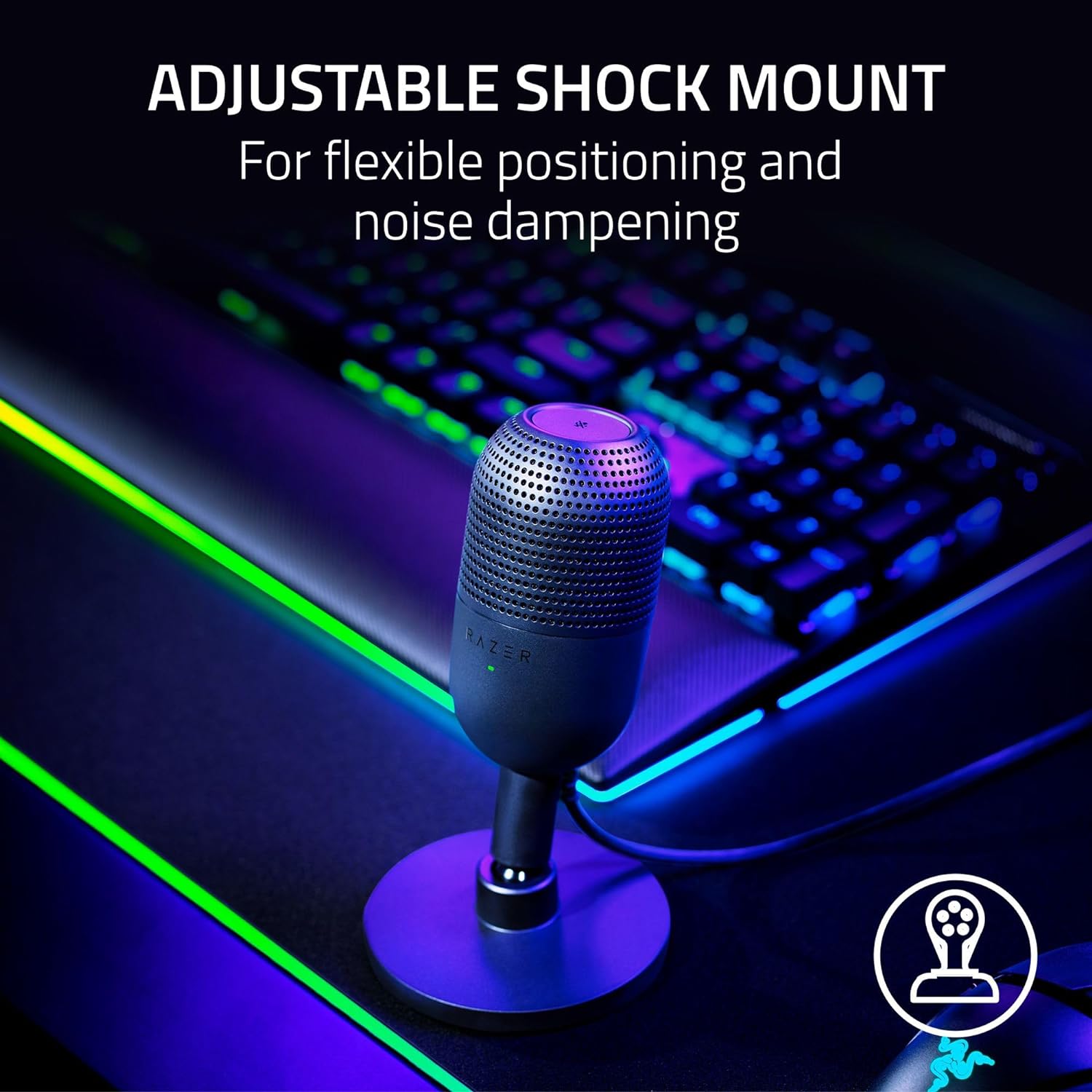 Razer Seiren V3 Mini USB Microphone White