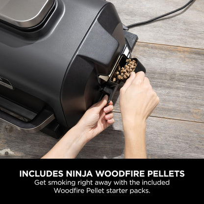 Ninja Woodfire Pro XL Electric BBQ Grill & Smoker