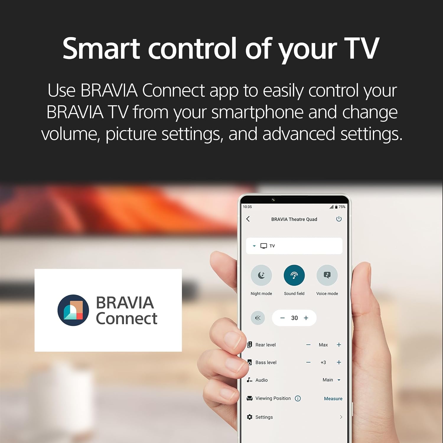 Sony BRAVIA 5 TV, Mini LED, 4K Smart Google TV