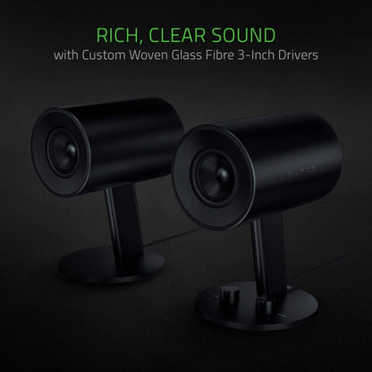 Razer Nommo - Full Range 2.0 PC Gaming Speakers