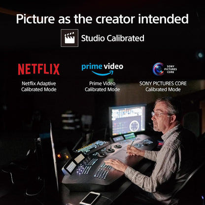 Sony 77 Inch OLED 4K Ultra HD TV BRAVIA 8 Smart Google TV with Dolby Vision HDR and Exclusive Features for PlayStation® 5 (K-77XR80)