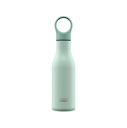 Joseph Joseph Loop™ 500ml Stainless-steel Vacuum Insulated Water Bottle Green