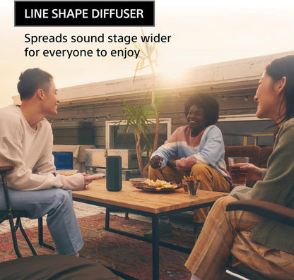 Sony XE300 X-Series Portable Wireless Speaker, Light Grey