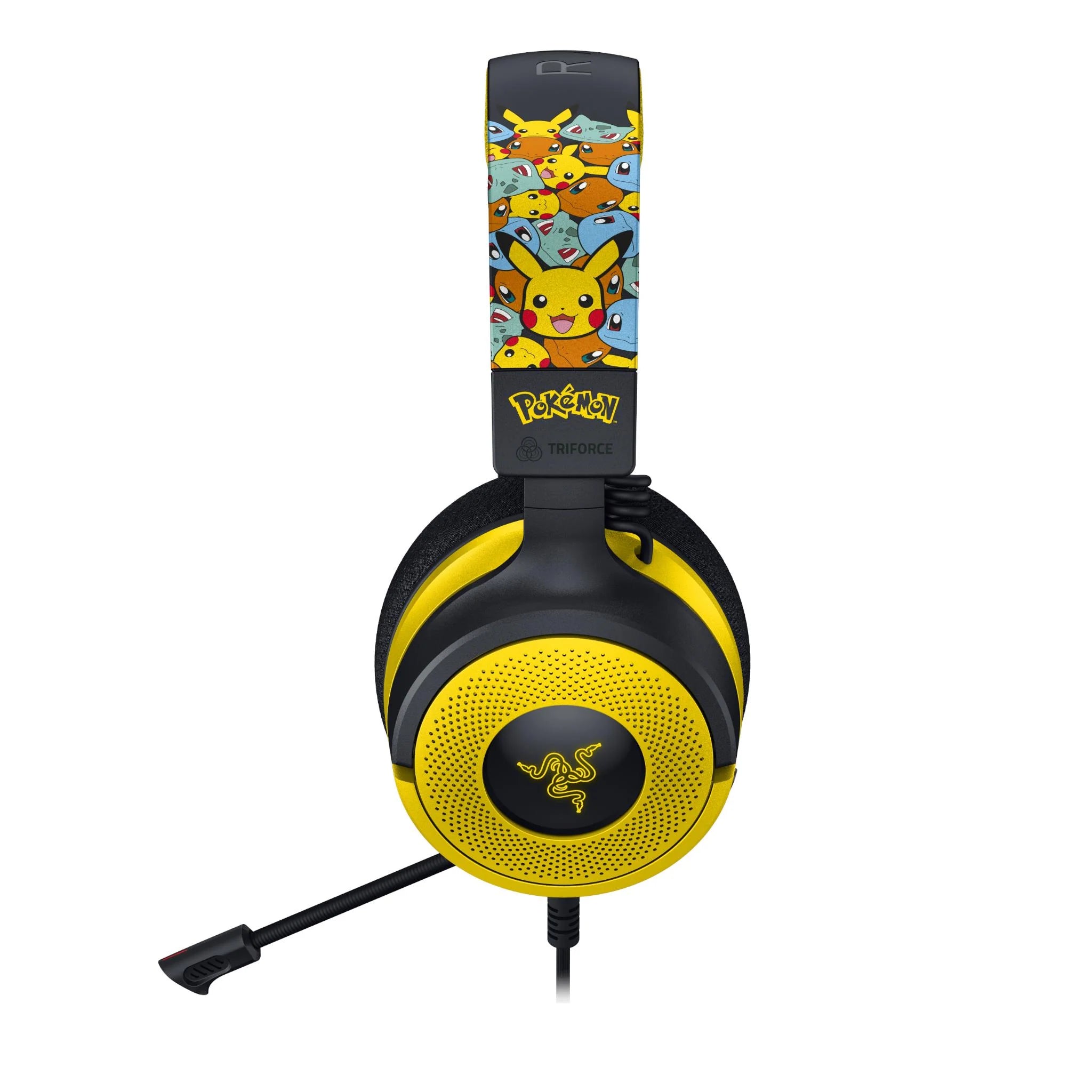 Razer Kraken V4 X Wired Gaming Headset Pokémon Kanto Starters Edition