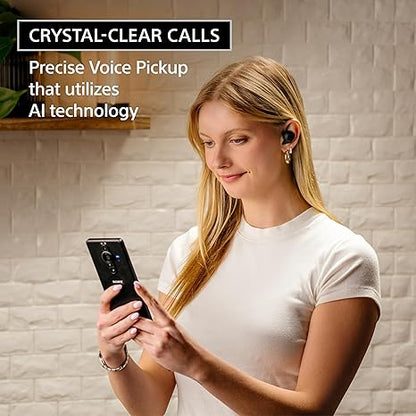 SONY WF-C710N WRLS Noise Cancelling Earbuds Glass Blue