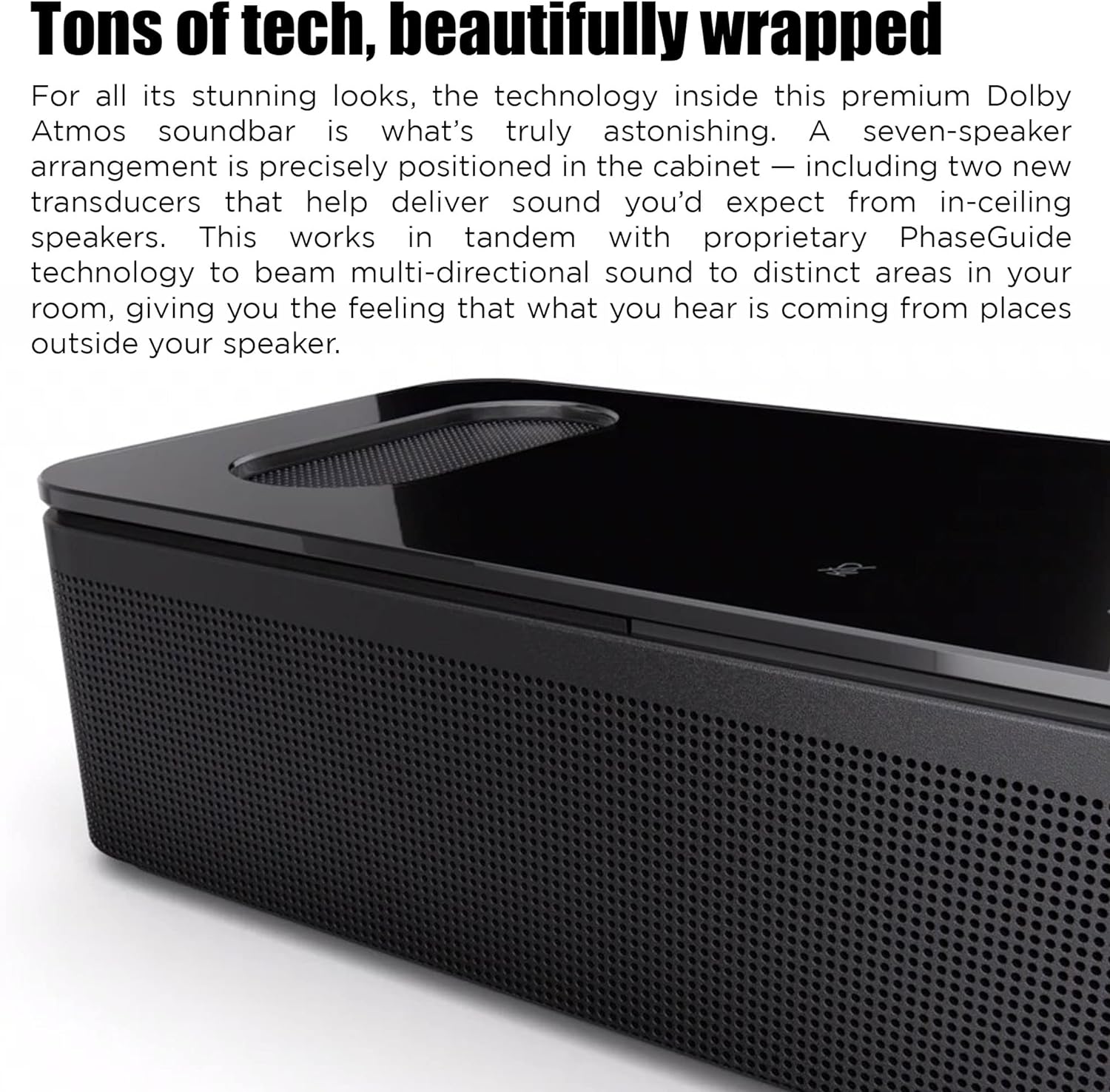 BOSE Soundbar 900 ブラック Introducing Smart Soundbar 900 | Bose