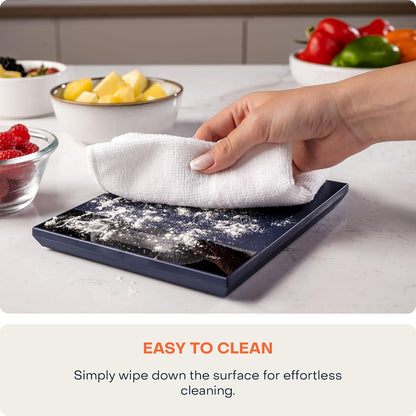 Nutricook Food Scale, 11lb Digital Kitchen Scale, Weight in Grams and Ounces (1g Precise) for Baking, Cooking, Nutrition and Meal Prep, Tare Function