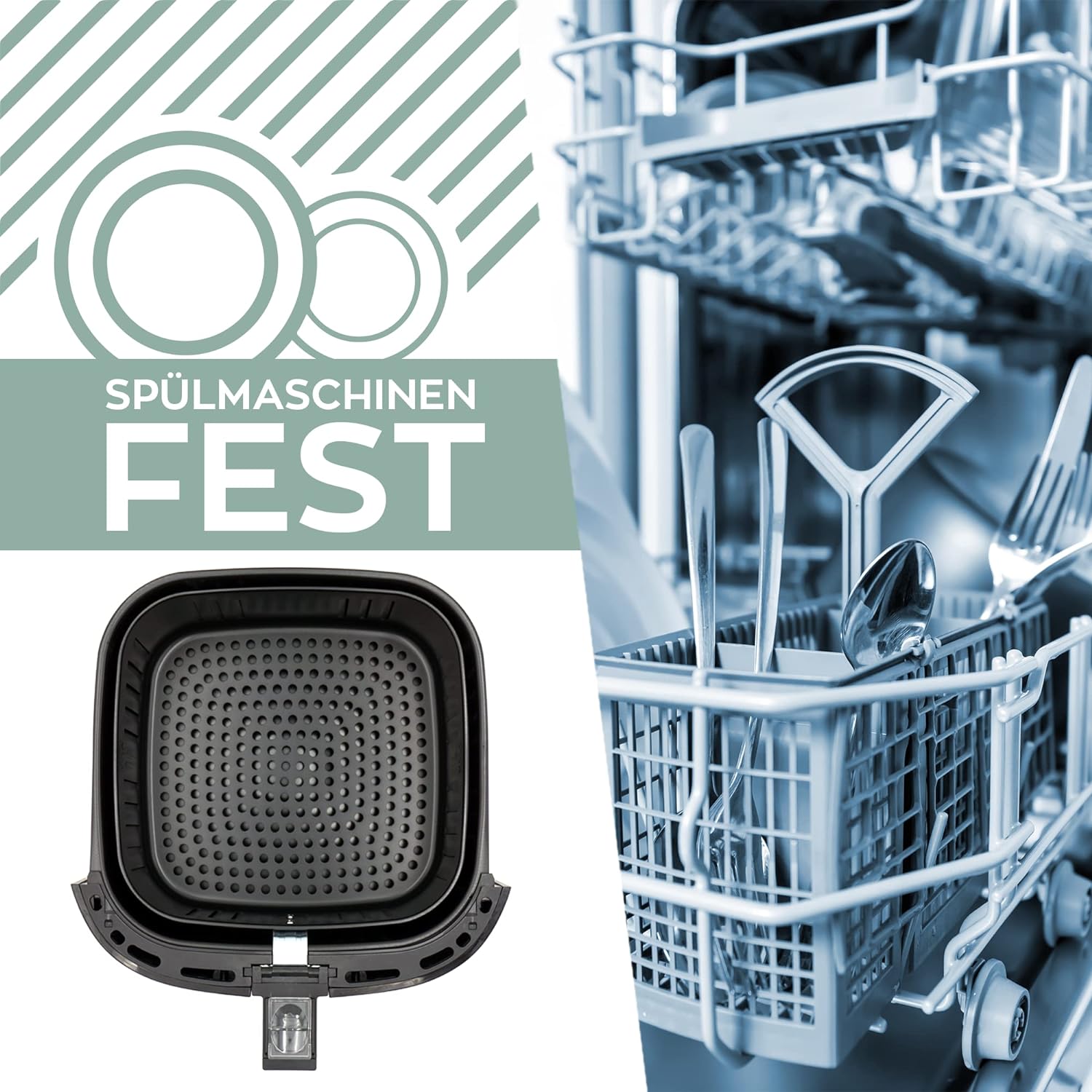 Heinrich's Hot Air Fryer with Digital LED Display, 9L XXXL