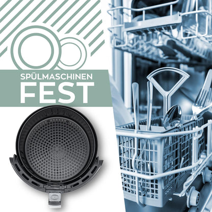 Heinrich's Hot Air Fryer Airfryer with Digital LED Display 3.7 L, Touch