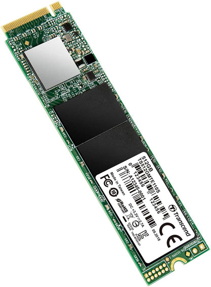 Transcend 512GB Nvme PCIe Gen3 X4 MTE110S M.2 SSD Solid State Drive TS512GMTE110S