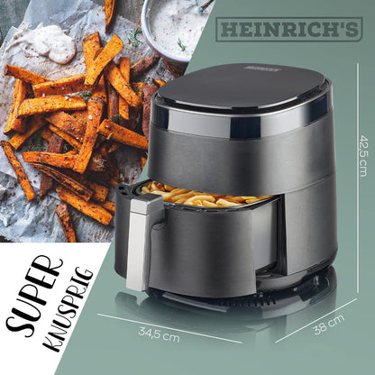 Heinrich's Hot Air Fryer with Digital LED Display, 9L XXXL