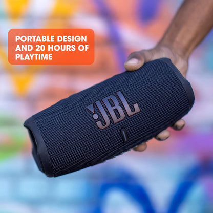 JBL Charge 5 - Portable Waterproof (IP67) Bluetooth Speaker - Black