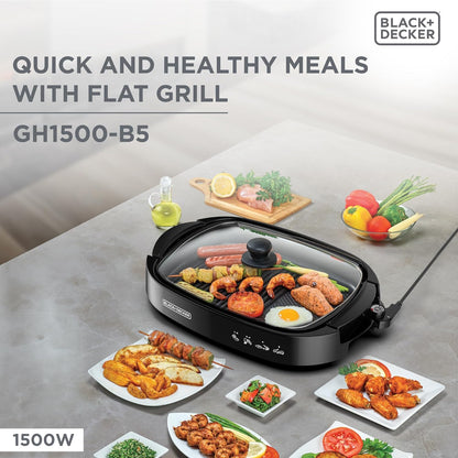 Black & Decker Electric Health Grill, 1500W