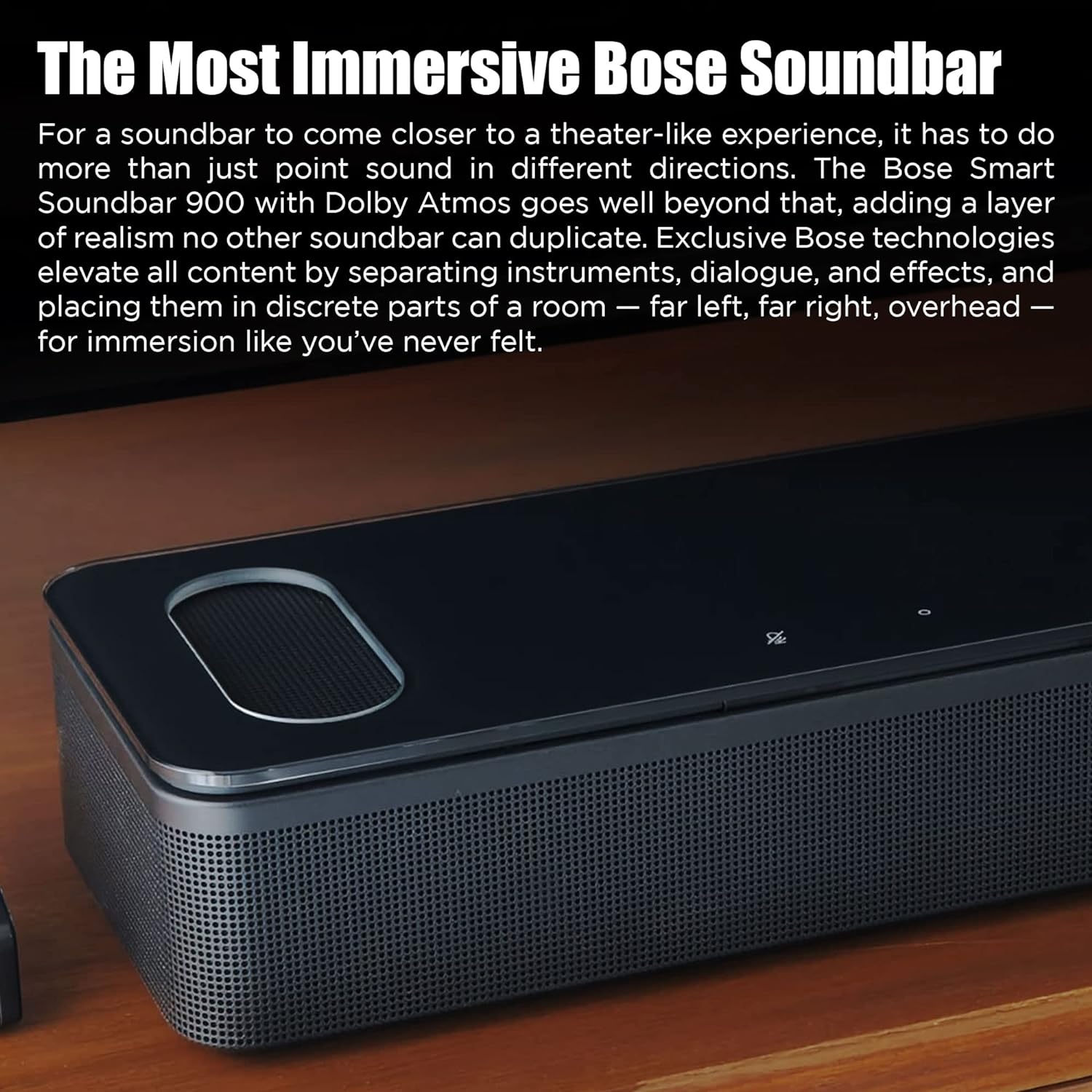 Bose Smart Soundbar 900 - Black – House of Excellence