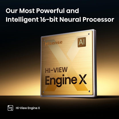 Hisense 85-Inch Class Mini-LED Premium ULED X Series 4K Google Smart TV with Alexa Compatibility