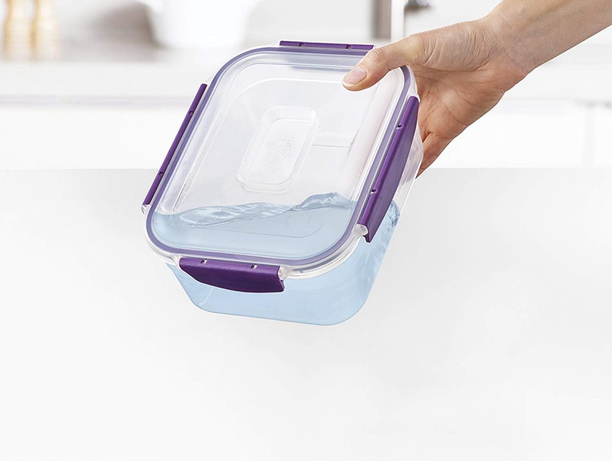 Joseph Joseph Nest Lock Storage Container 1.85L/63oz - Purple