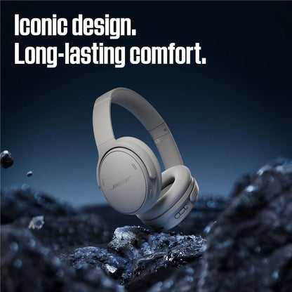 Bose QuietComfort Wireless Over-Ear Active Noise Canceling Headphones Moonlight Grey