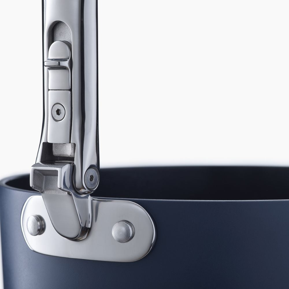 Joseph Joseph Space Folding Handle Ceramic Non-stick 15cm Blue Saucepan & Lid